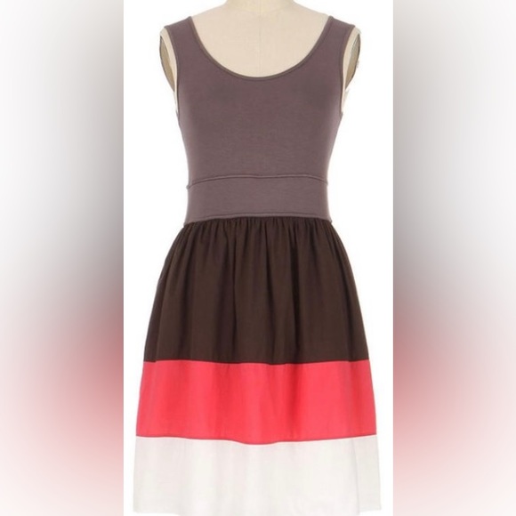 Anthropologie Facile Colorblock Dress by Maeve - Picture 2 of 3